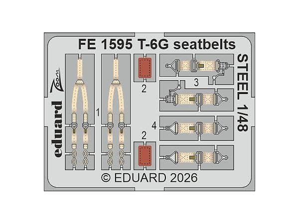T-6G seatbelts STEEL