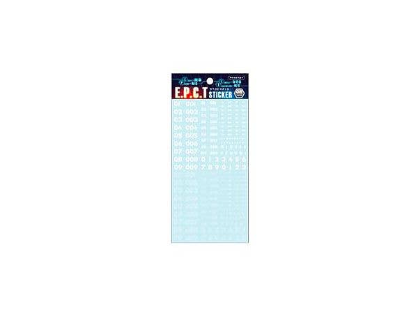 Epect Sticker TYPE-02 WHITE
