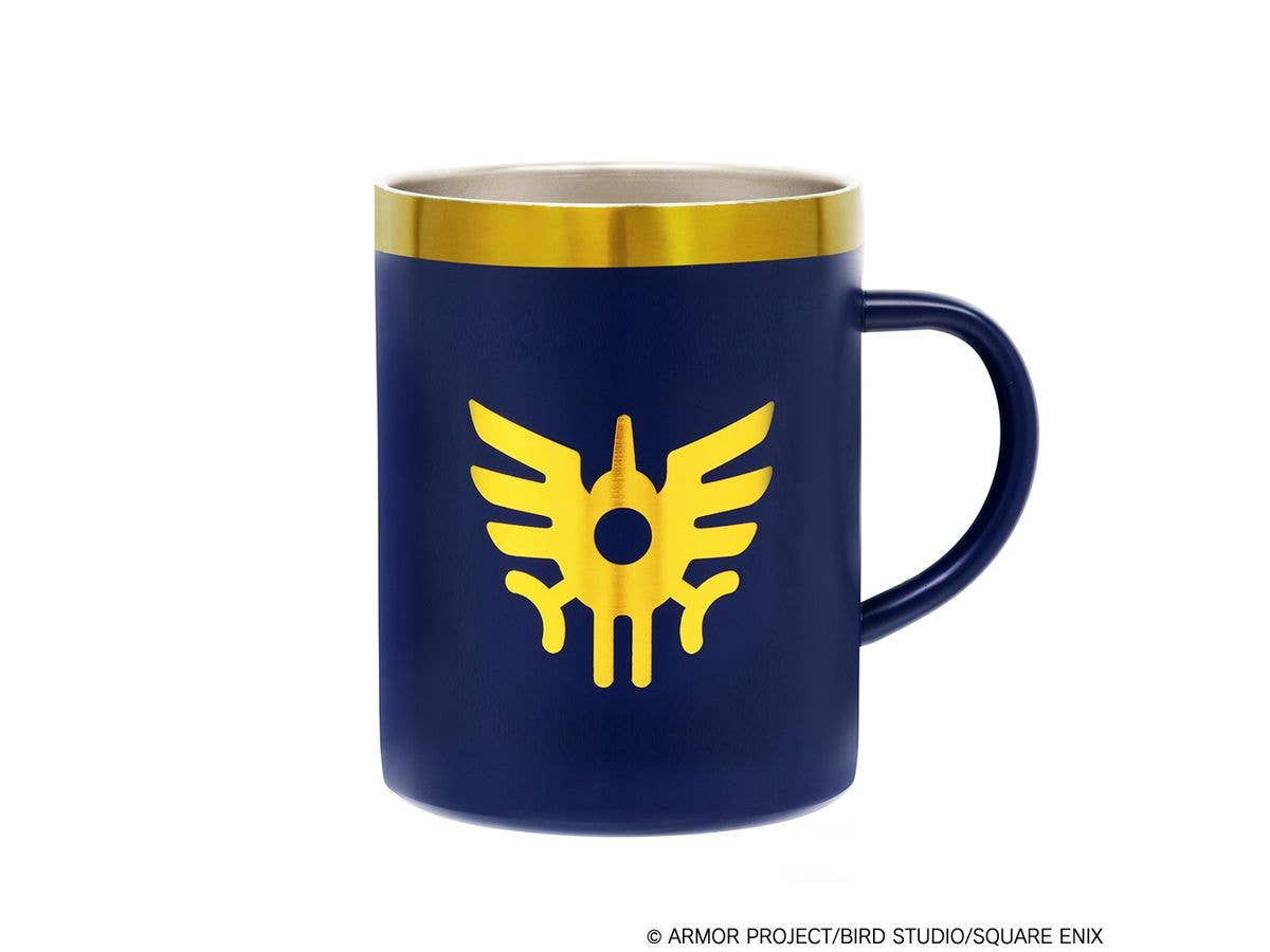 Dragon Quest: Stainless Steel Cup - Emblem of Loto
