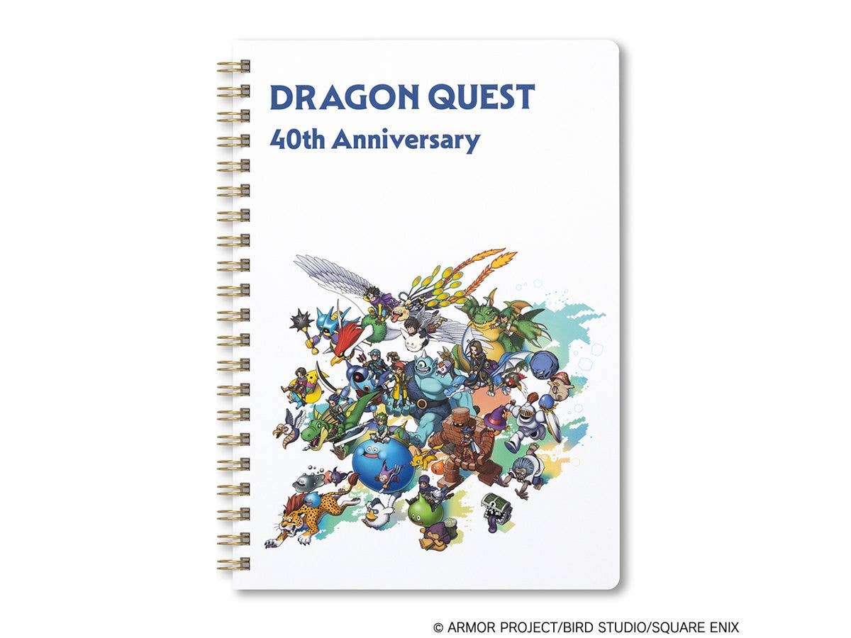 Dragon Quest: Ring Notebook 40th Anniversary Ver.