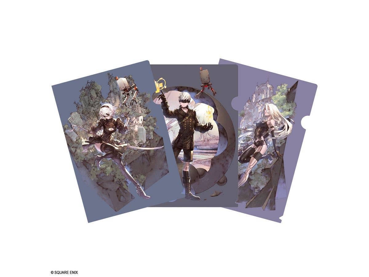 NieR:Automata 9th Anniversary Clear File Set (3 files)