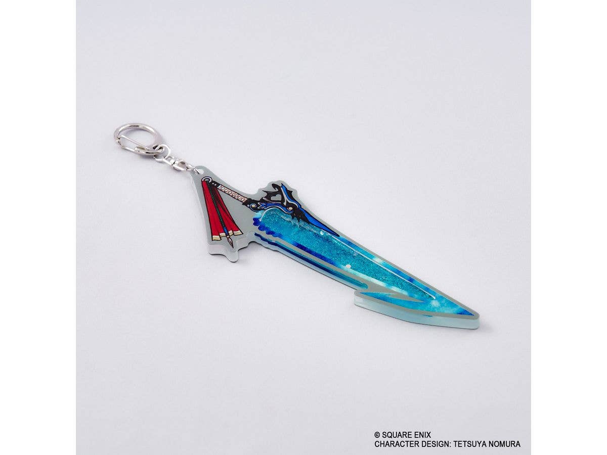 Final Fantasy X: Glitter Keychain - Fraternity