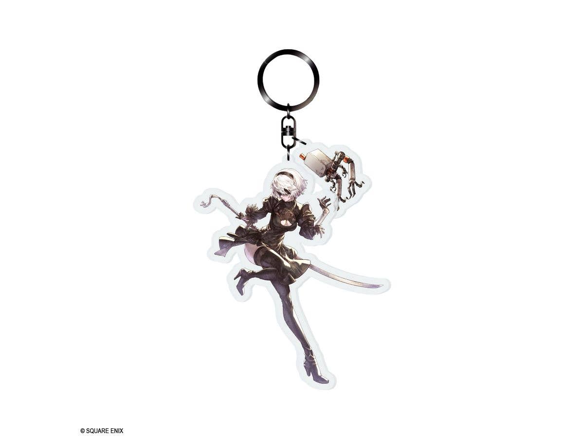 NieR:Automata 9th Anniversary Acrylic Keychain 2B