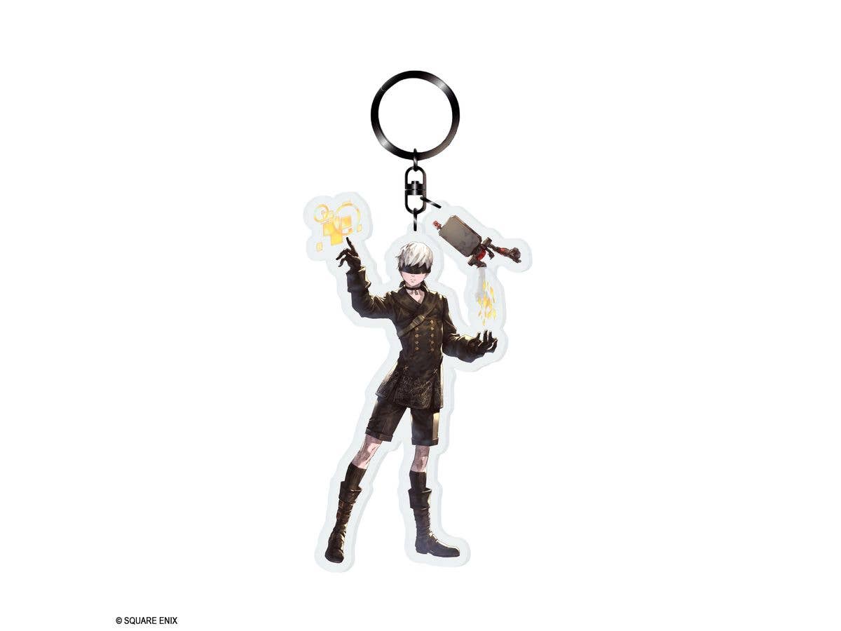 NieR:Automata 9th Anniversary Acrylic Keychain 9S