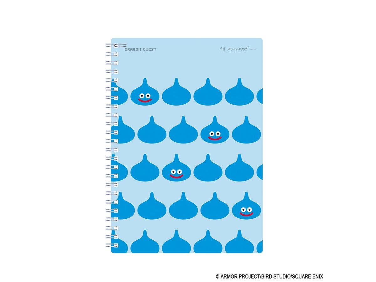 Dragon Quest: Stationery ShopA5 Spiral-Bound Notebook: Slime