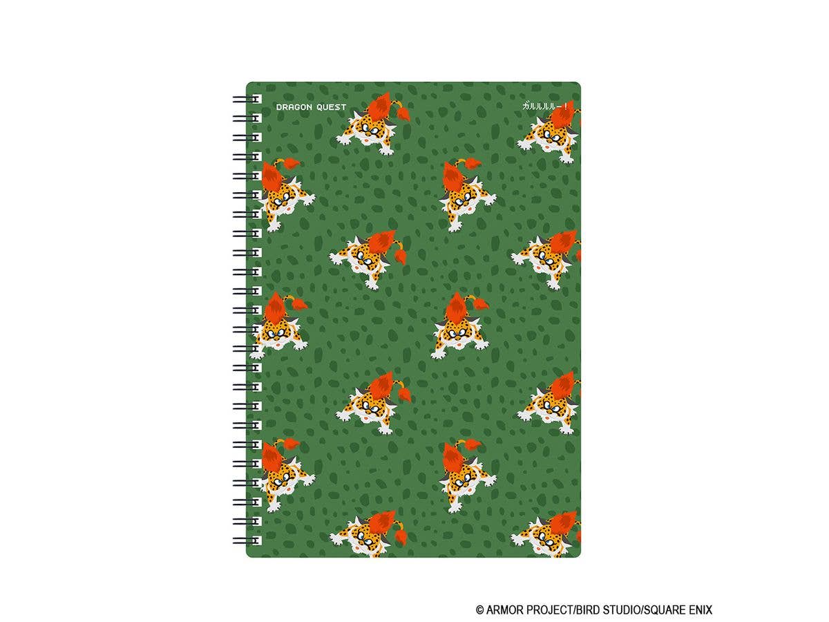 Dragon Quest: Stationery ShopA5 Spiral-Bound Notebook: Baby Panther