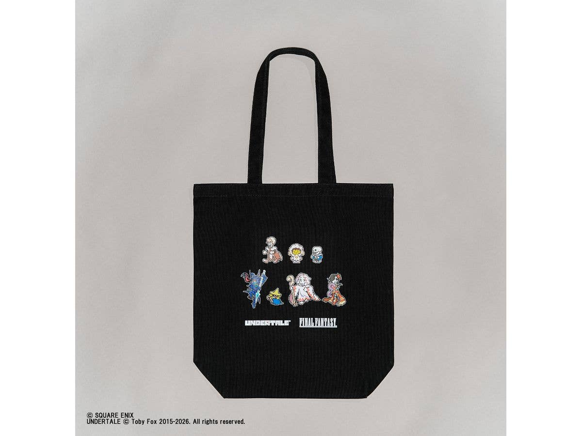 UNDERTALE x FINAL FANTASY Tote Bag