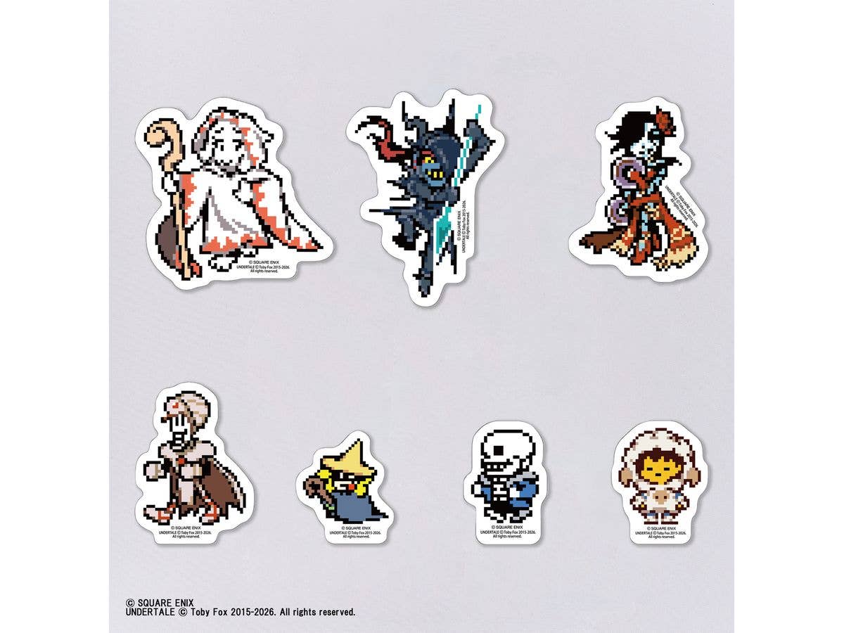 UNDERTALE x FINAL FANTASY Sticker Set
