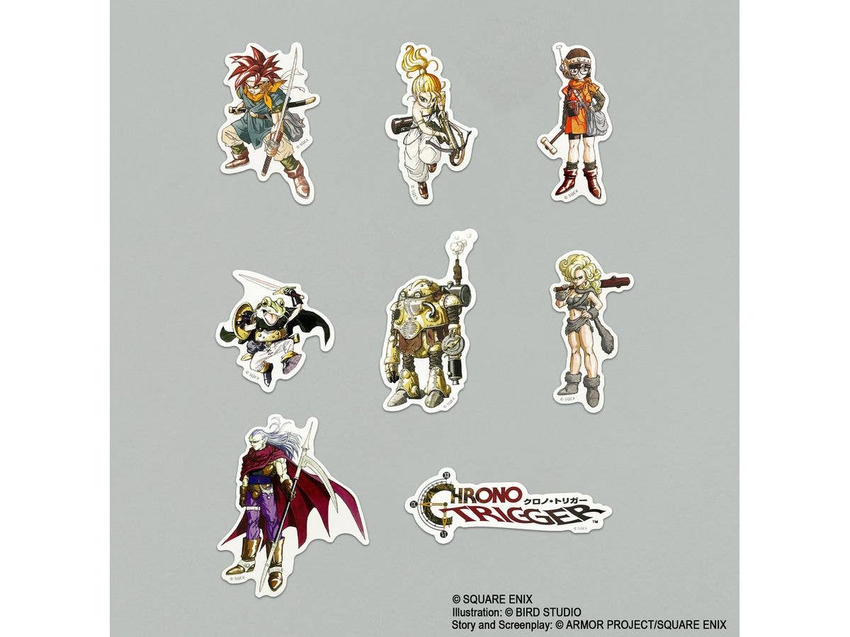 Chrono Trigger Character Sticker Set