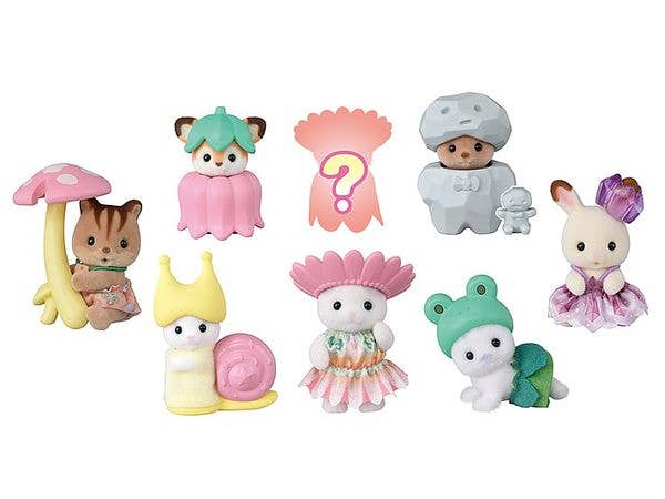 Sylvanian Families: Baby Fairy Forest Friends Series: 1Box (16pcs)