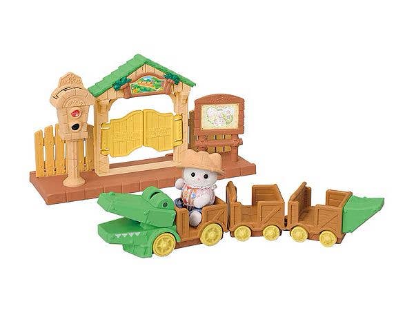 Sylvanian Families The Exciting Crocodile Train