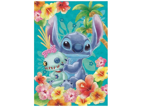 Puzzle Decoration: Stitch -Tropical Blue- 108pcs (18.2cm X 25.7cm)