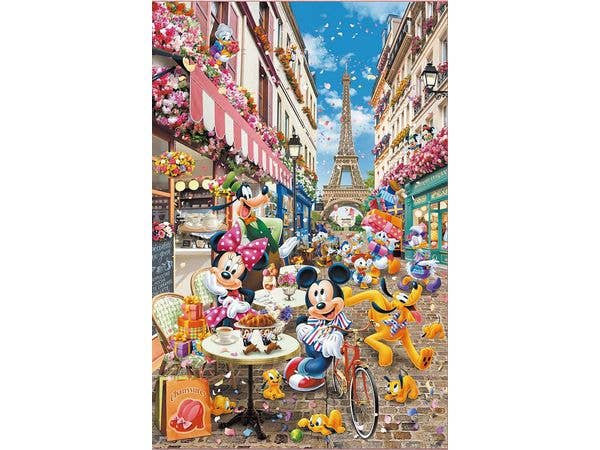 Jigsaw Puzzle: Mickey & Friends-Paris Journey- 1000pcs (50 x 75cm)