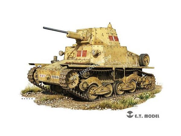 WWII Italian Carro Armato L6/40 Light Tank Full Kit