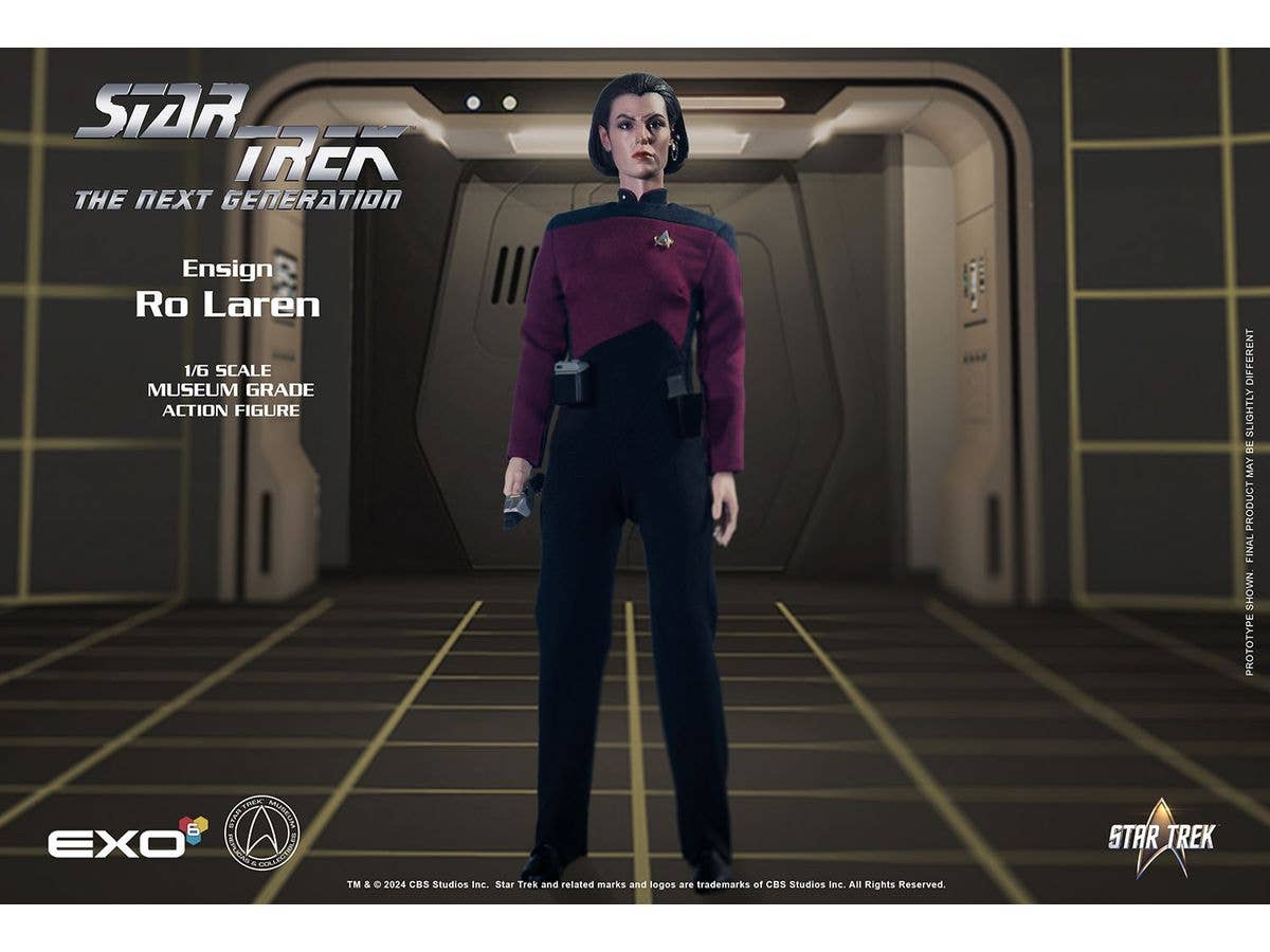 Hyper Realistic Action Figure New Star Trek Ensign Ro Laren