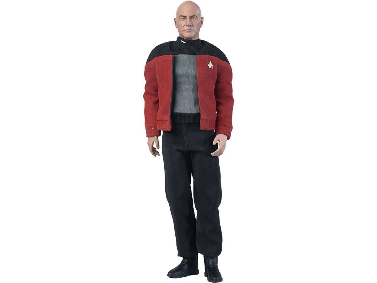 Hyperrealistic Action Figure Star Trek: The New Stars Captain Jean-Luc Picard Captain's Jacket Version