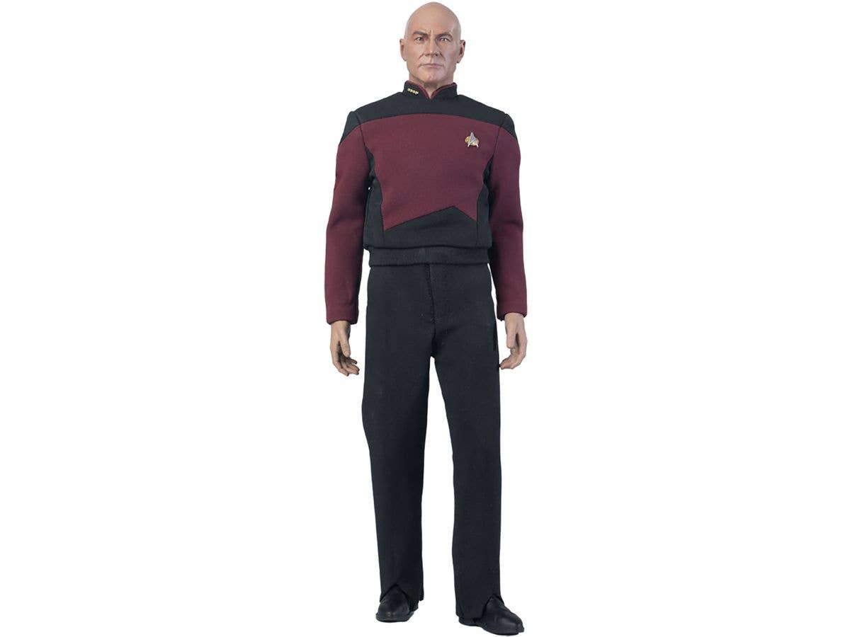 Hyperrealistic Action Figure Star Trek: The New Stars Captain Jean-Luc Picard Fleet Uniform (Basic Version)