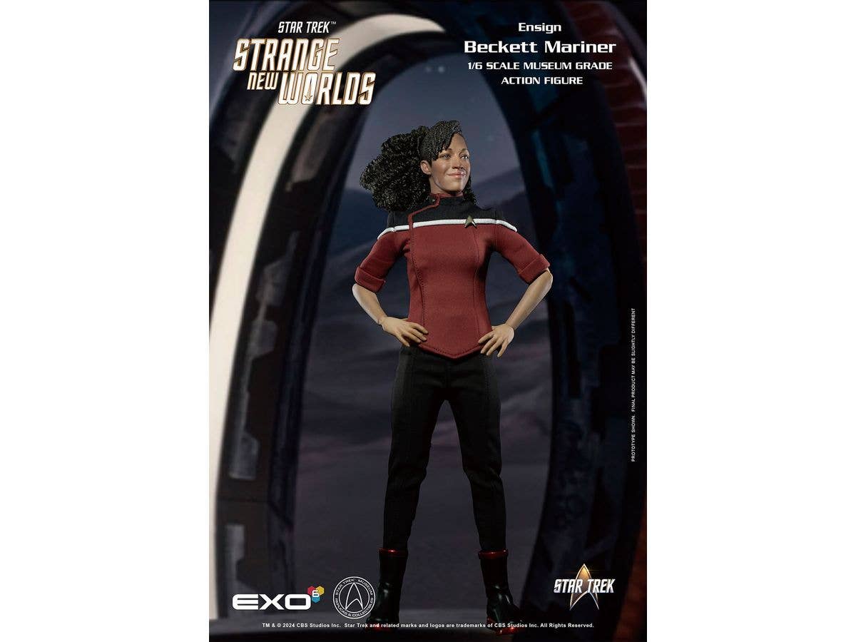 Hyper-Realistic Action Figure Star Trek: Strange New Worlds Ensign Beckett Mariner