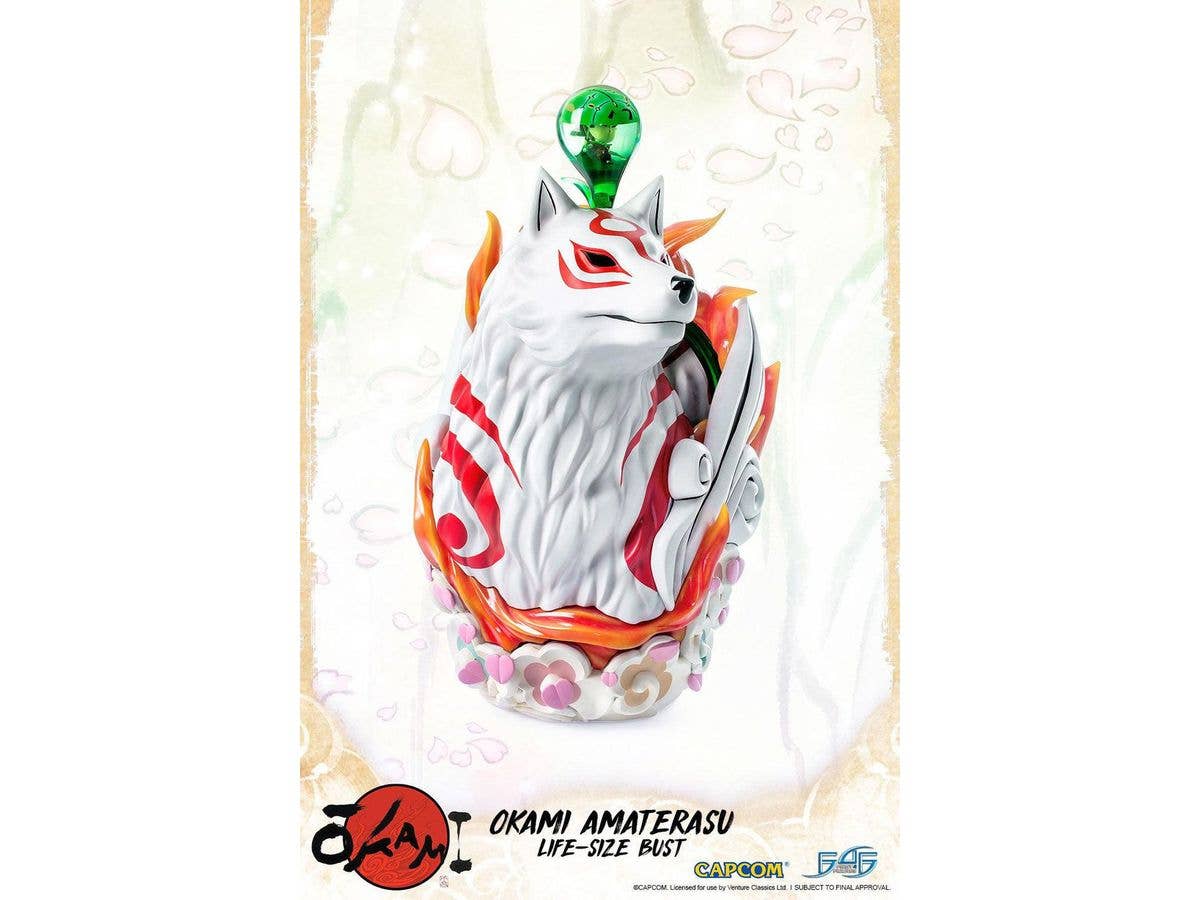 Okami/ Amaterasu Life-Size Bust