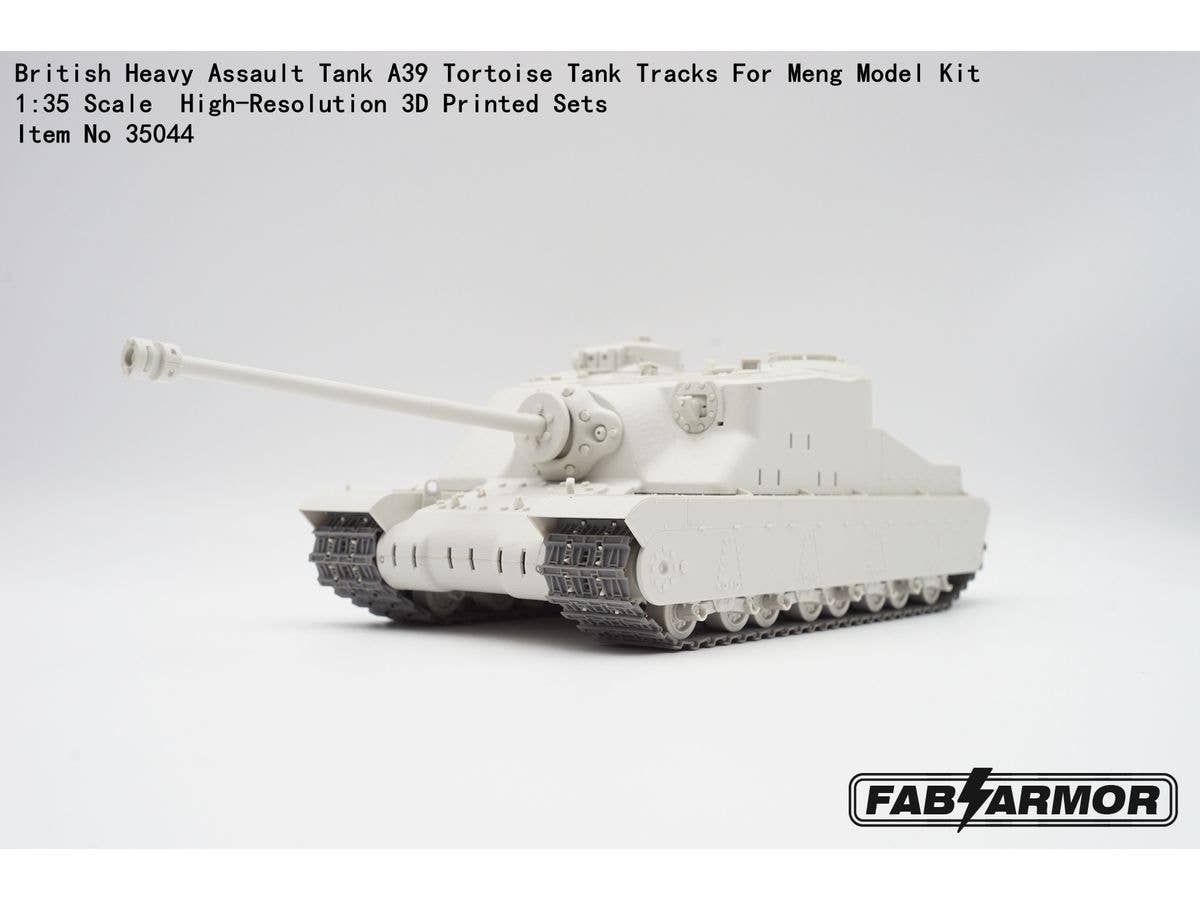 British Heavy Assault Tank A39 Tortoise Tank Tracks For Meng Model Kit