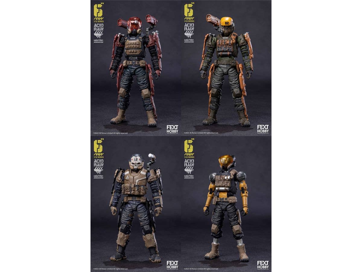 ACID RAIN NOVARK - FXH-AR 001-004 (Assorted 4 Types)