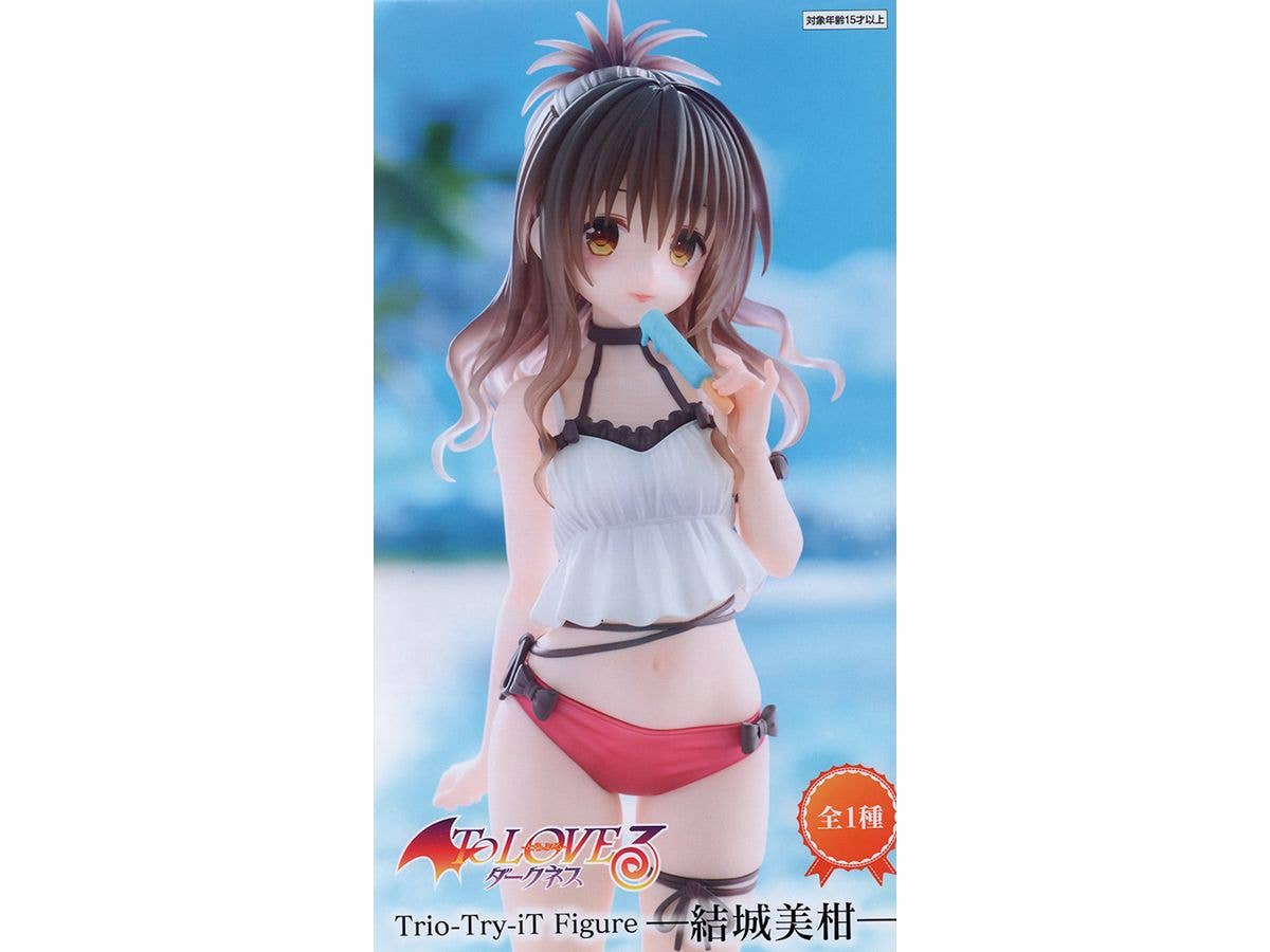 [Used Item: Unopened] To Love Ru Darkness Trio-Try-iT Figure Mikan Yuuki