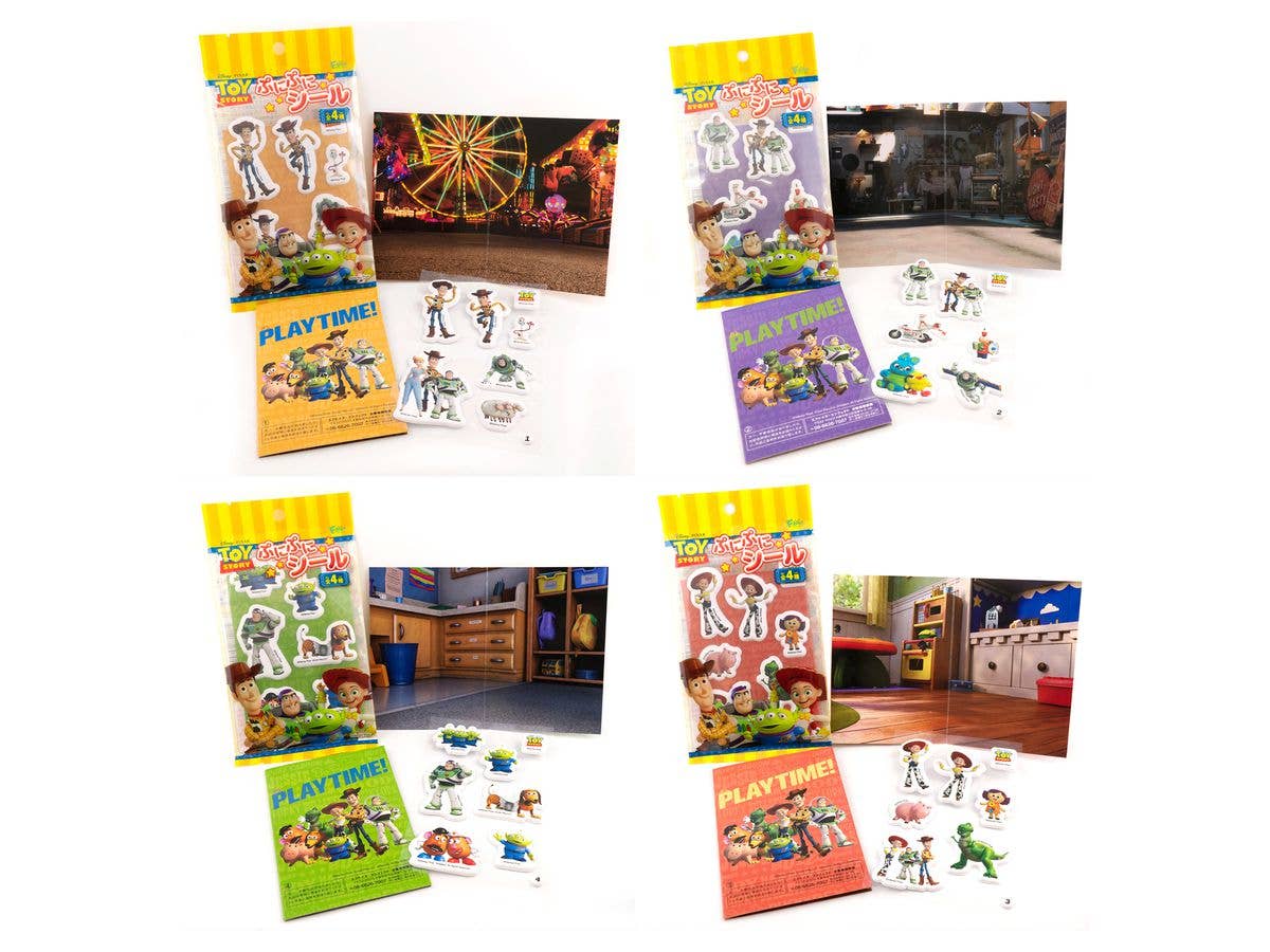 Toy Story Punipuni Seal: 1Box (10pcs)
