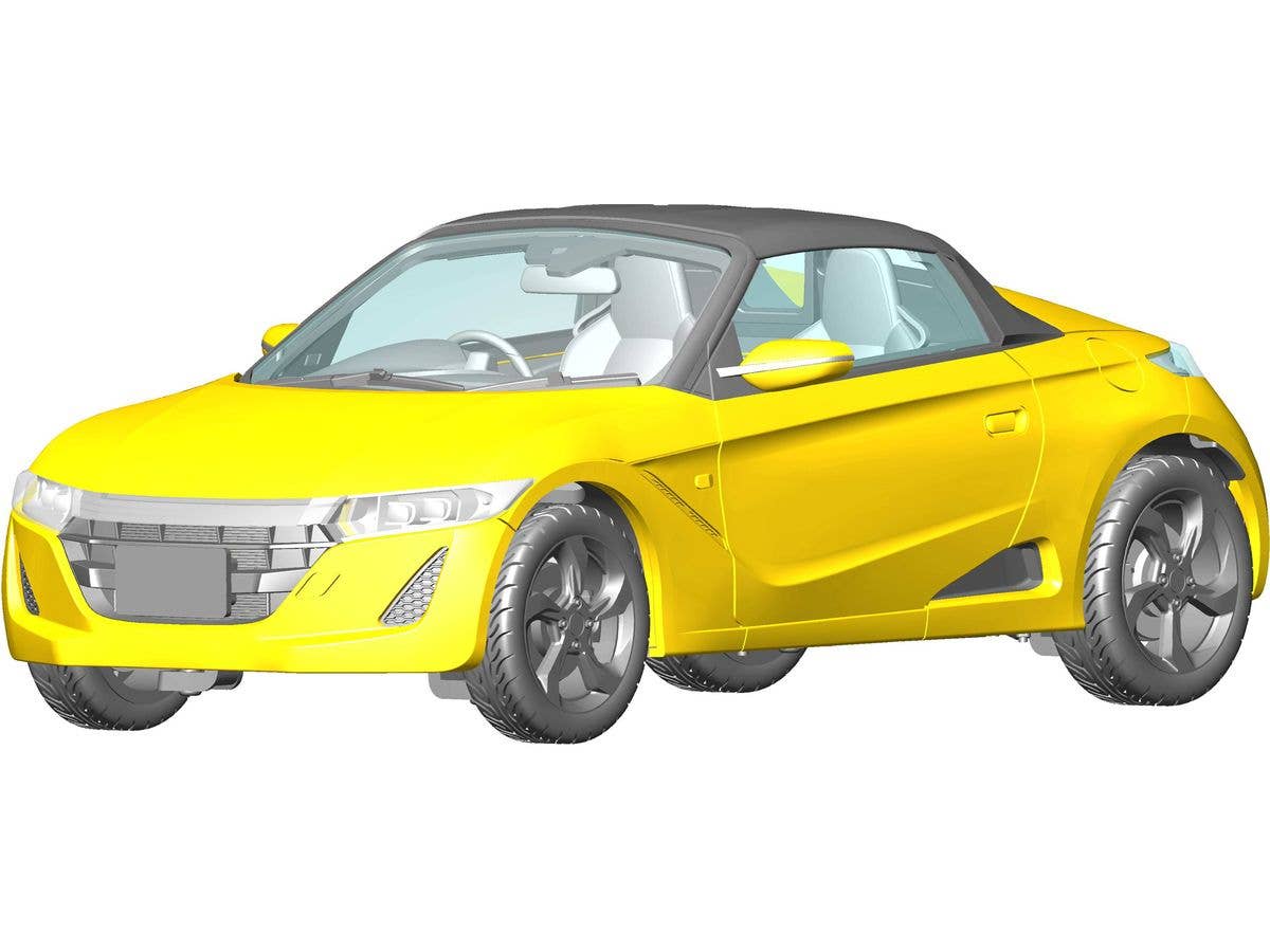 Honda S660 (Early Model/Alpha/Carnival Yellow Ii)