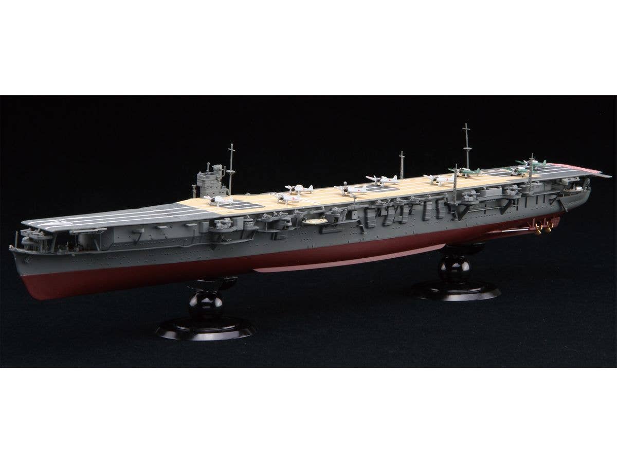 Japanese Navy Aircraft Carrier Soryu Full Hull Model Special Edition (with Etched Parts And Wooden Deck Stickers)