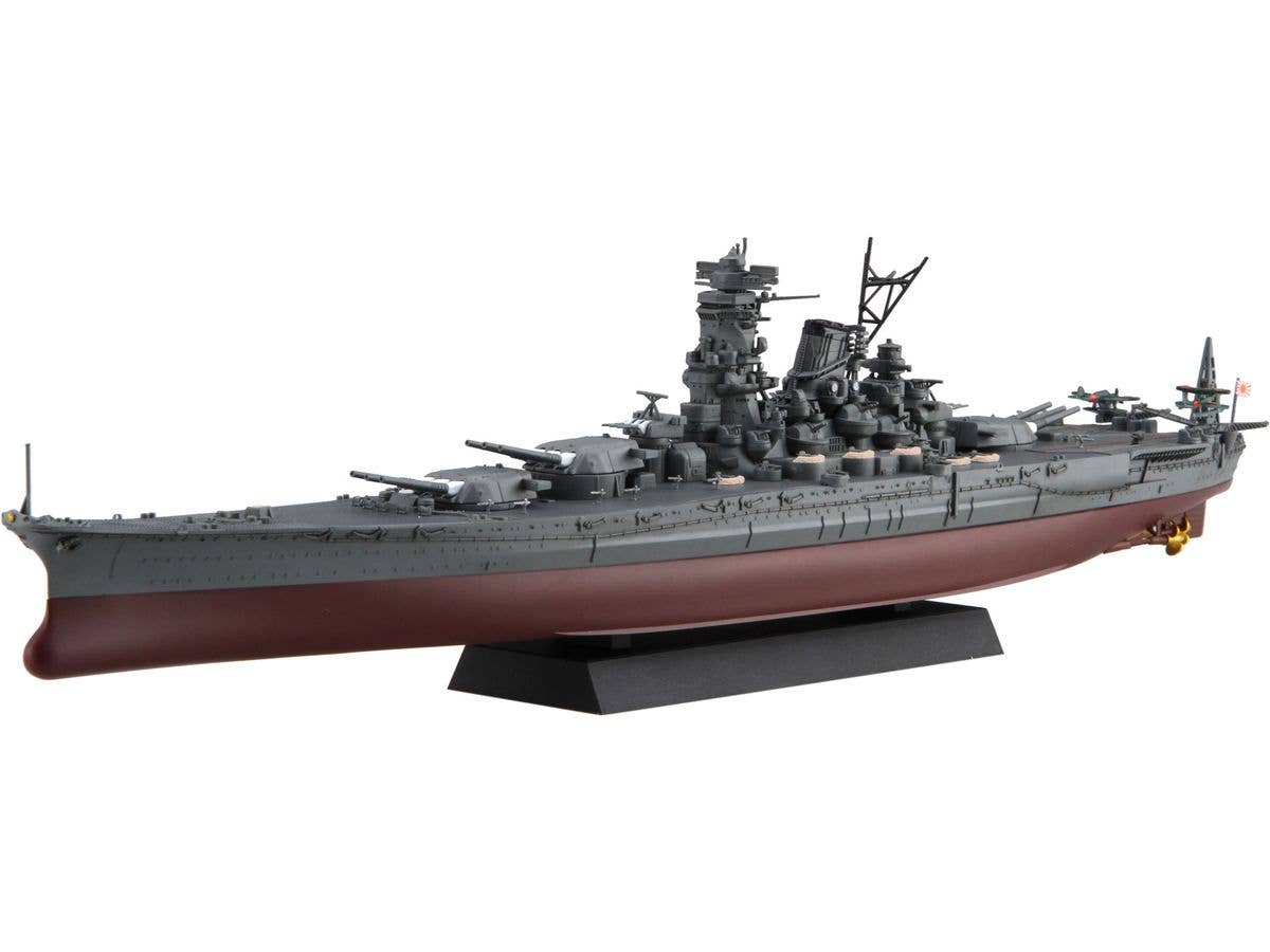 Japanese battleship Musashi Special Edition (with Wooden Deck Decals / Black Color)
