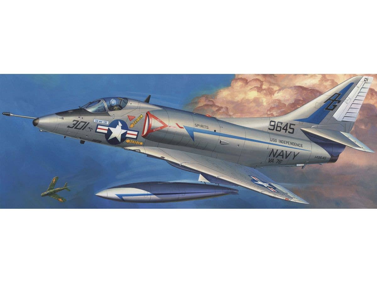 US Navy Carrier Attack Bomber A-4C Skyhawk MiG Killer