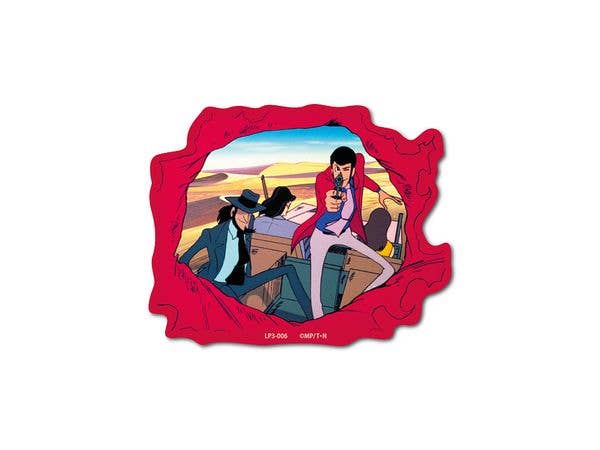LP3-006 Lupin III: Die-cut Sticker Shooting