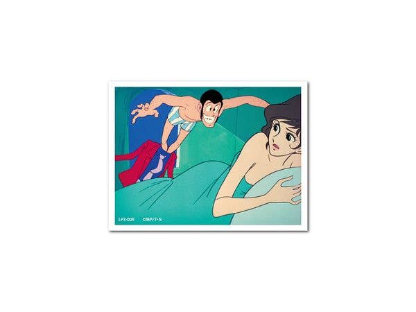 LP3-009 Lupin III: Die-cut Sticker Lupin & Fujiko