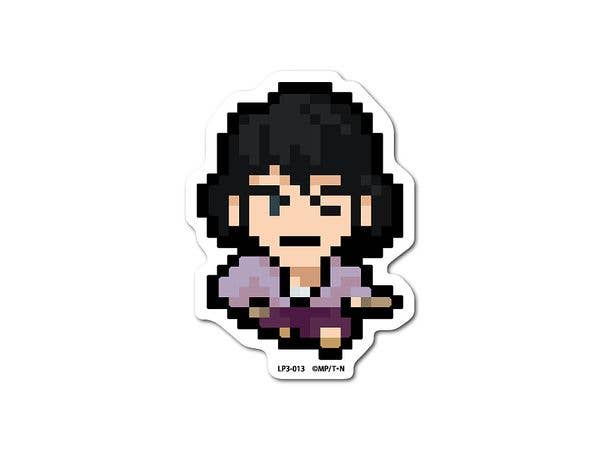 LP3-013 Lupin III: Pixel Art Sticker Goemon Ishikawa