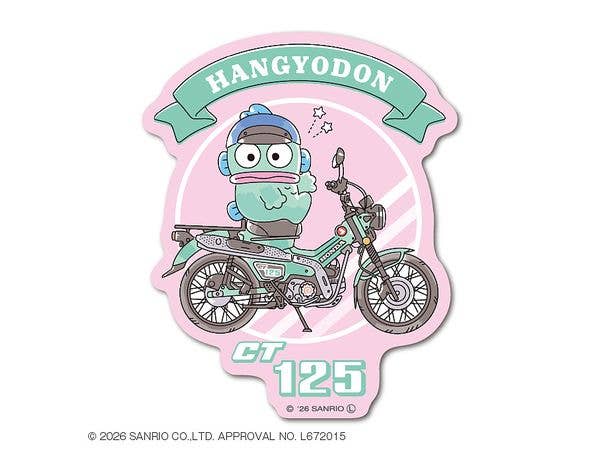 SANH-009 Honda x Sanrio Characters Die-cut Sticker Hangyodon CT125