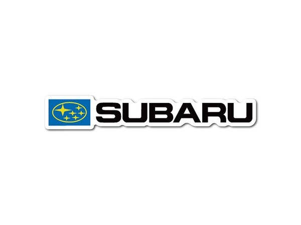 SBR-002 SUBARU Die-cut Sticker Old Logo