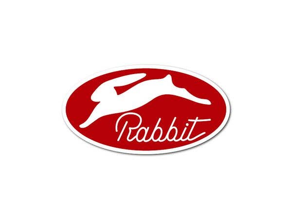 SBR-008 SUBARU Die-cut Sticker Rabbit