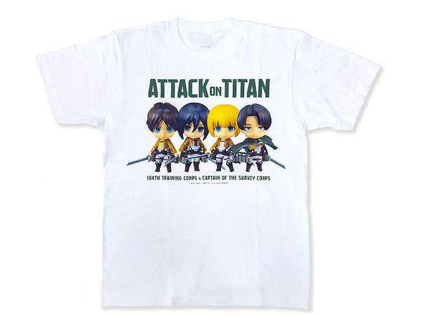 Attack on Titan Nendoroid Plus T-Shirt