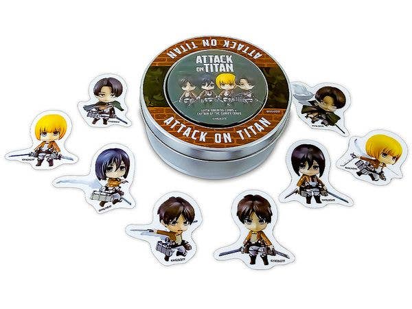 Attack on Titan Nendoroid Plus Flake Sticker Tin