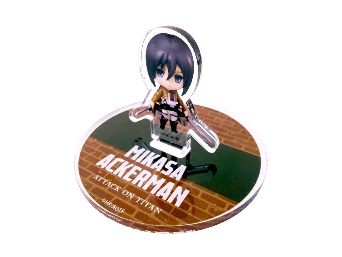 Attack on Titan Nendoroid Plus Capsule Stand Mikasa A