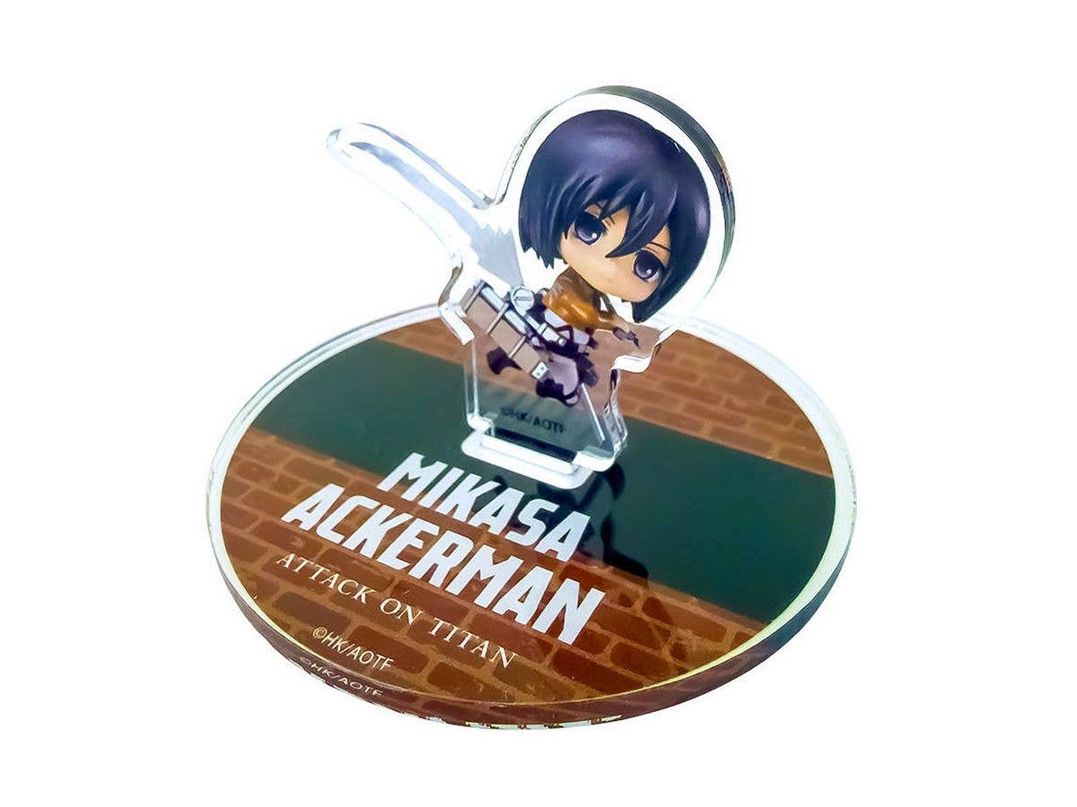 Attack on Titan Nendoroid Plus Capsule Stand Mikasa B