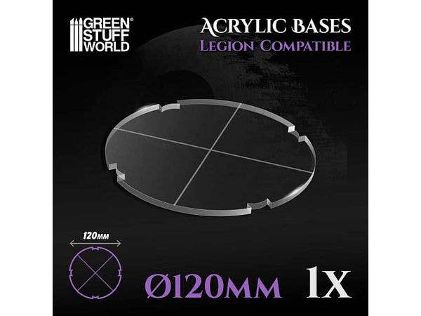 Acrylic Bases - Round (120mm)
