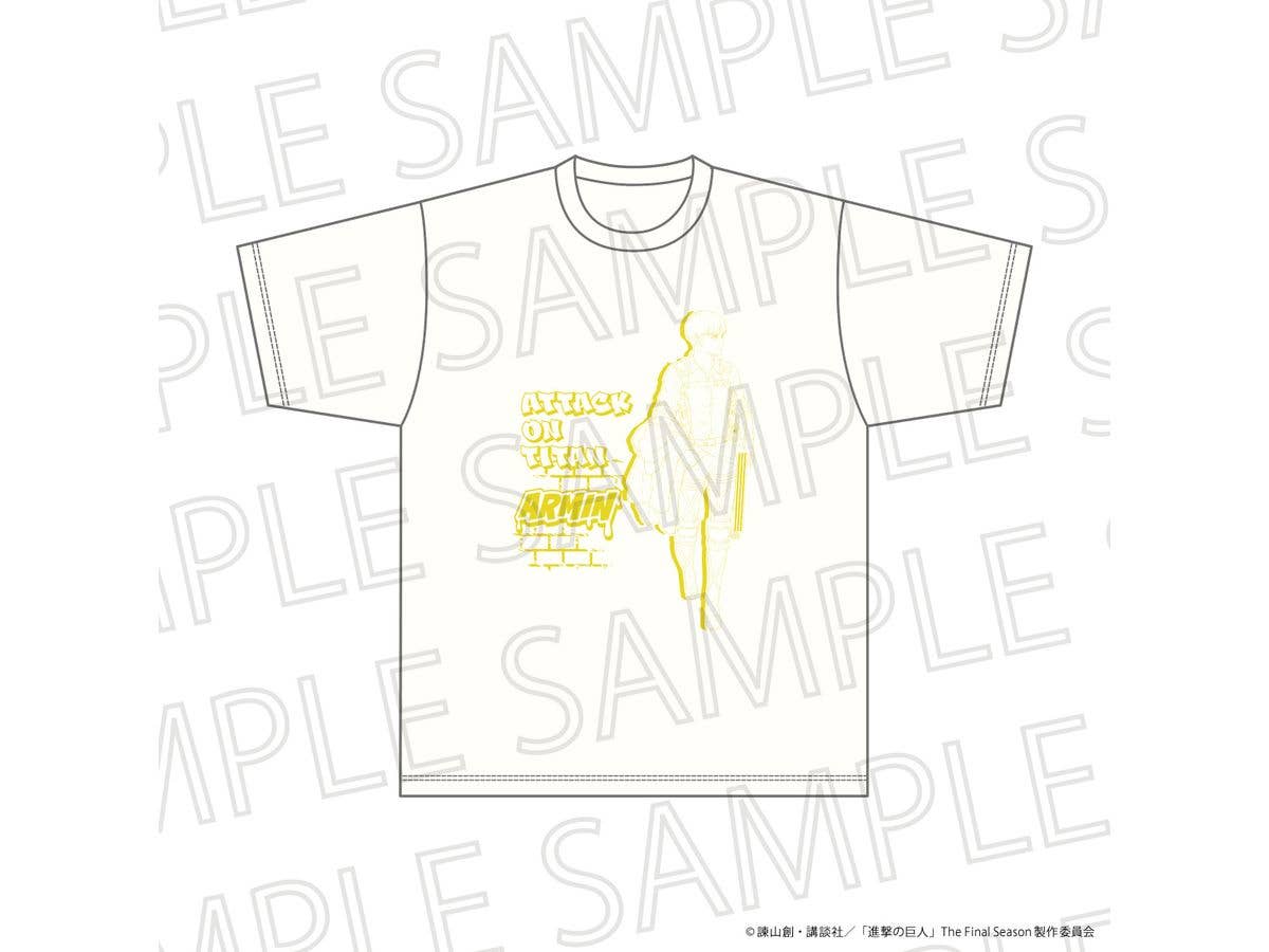 TV Anime Attack on Titan The Final Season - Oversized T-Shirt - Armin Arlert - Size M