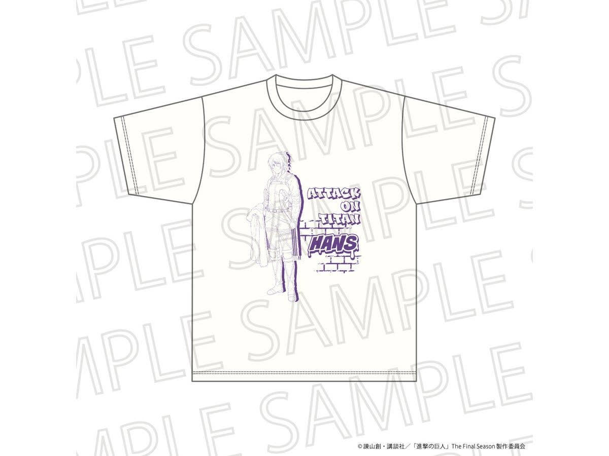 TV Anime Attack on Titan The Final Season - Oversized T-Shirt: Hange Zoe (Size L)