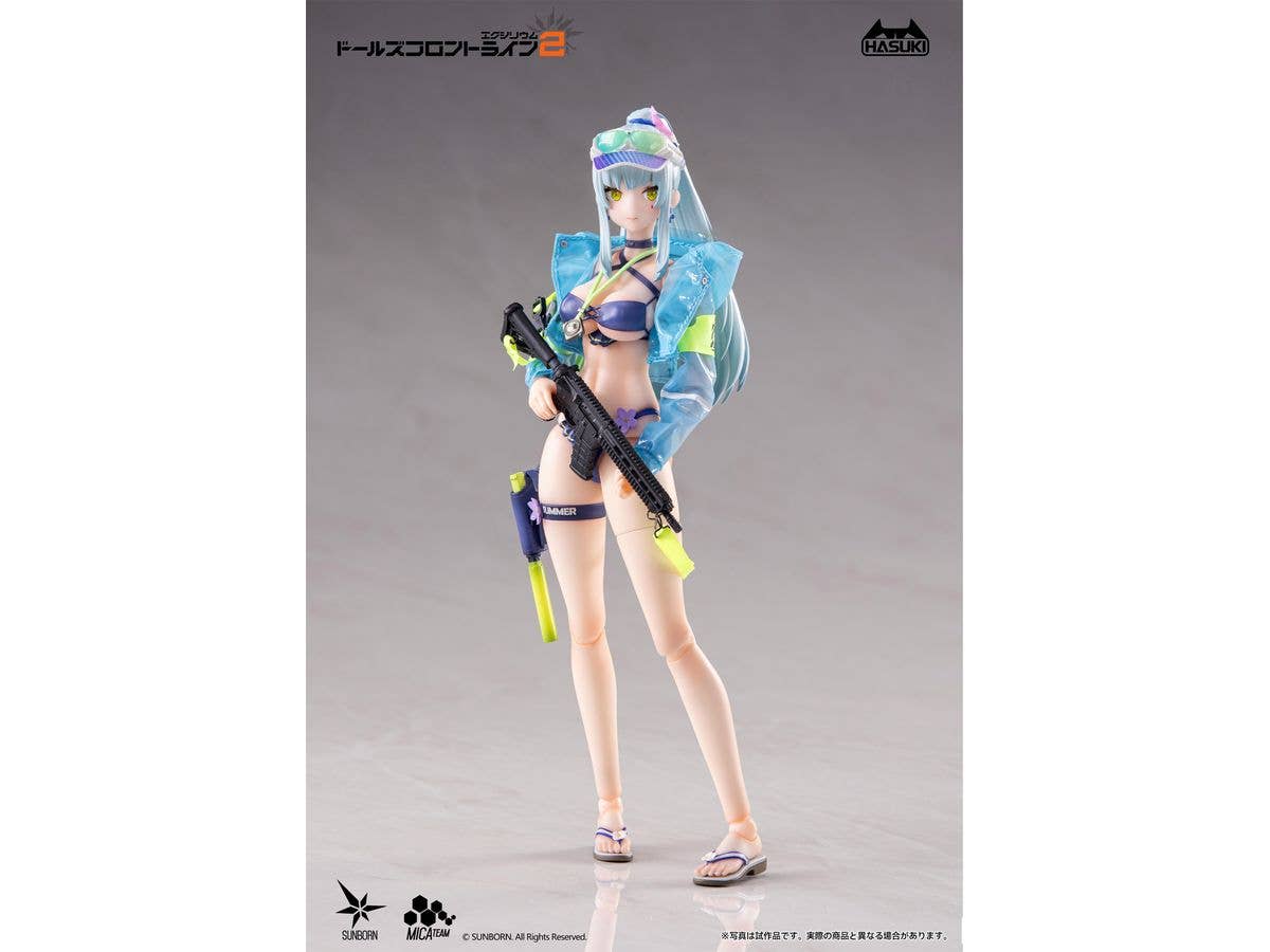 pocket art PA013 Girls' Frontline 2: Exilium Klukai Cerulean Breaker Ver. Regular Edition