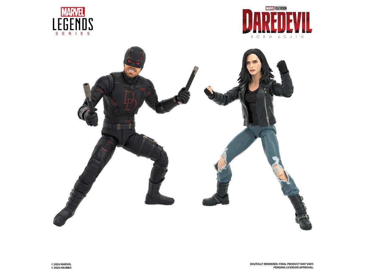 Marvel Legends Series Daredevil: Born Again Daredevil & Jessica Jones