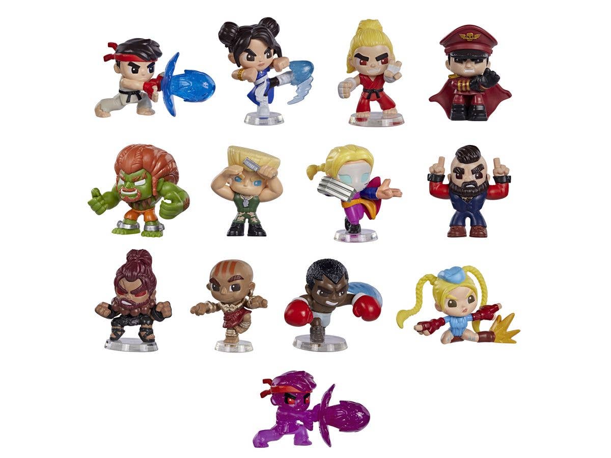 Street Fighter: The Movie Mystery Warriors 1Box 24pcs