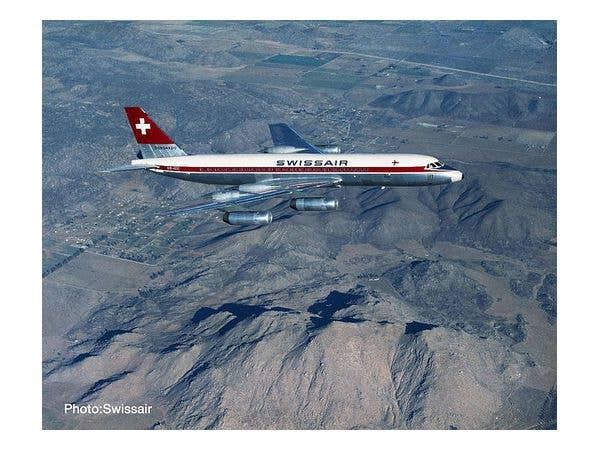 Convair Cv-990 Swissair Coronado - Hb-Icc St. Gallen