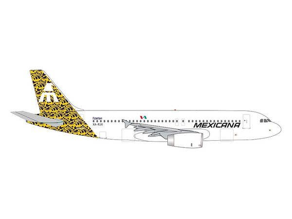 A320 Mexicana Air Talavera Tail Design Tizatlan Xa-Rjx