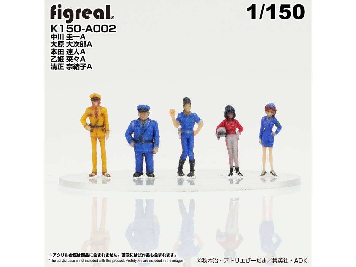 KochiKame Figure 5-Figure Set A002 [Keiichi Nakagawa A / Daijiro Ohara A / Hayato Honda A / Nana Otohime A / Naoko Seisho A]